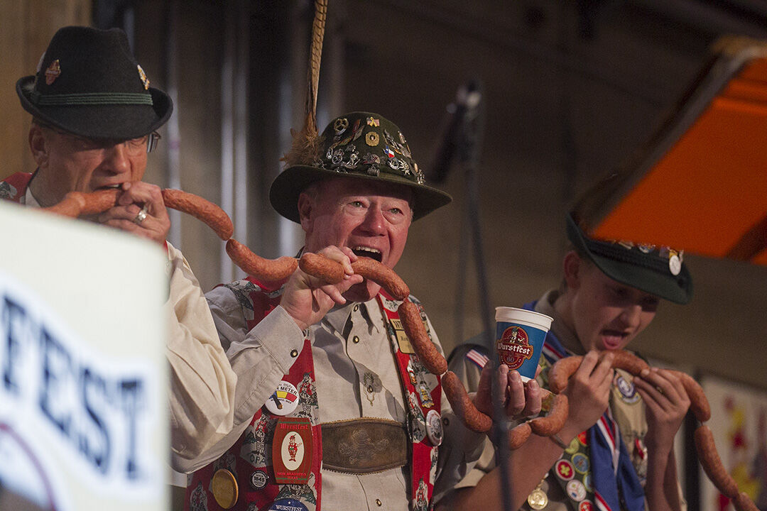 Wurstfest opening day